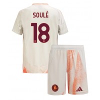 AS Roma Matias Soule #18 Gostujuci Dres za djecu 2024-25 Kratak Rukav (+ Kratke hlače)